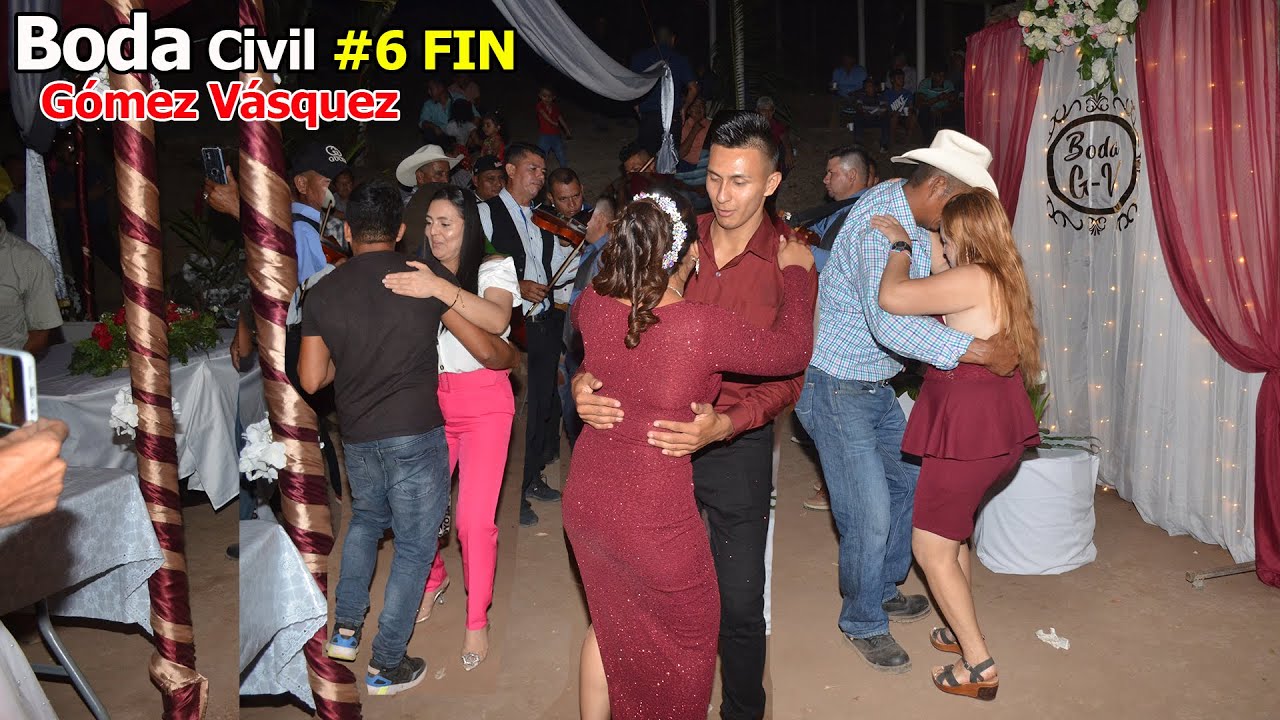 Gran baile con música de cuerda Boda civil Gómez Vázquez parte #6 FIN – Ediciones Mendoza Social