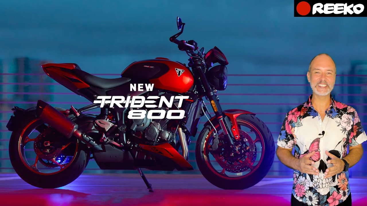 2026 TRIUMPH TRIDENT 800 : &Agrave; PRIX D'AMI 🔴 REEKO Unchained MOTOR NEWS