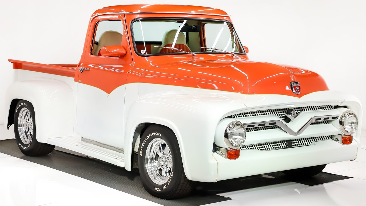 Ford F100 1955 года продаётся в Volo Auto Museum (V21196)