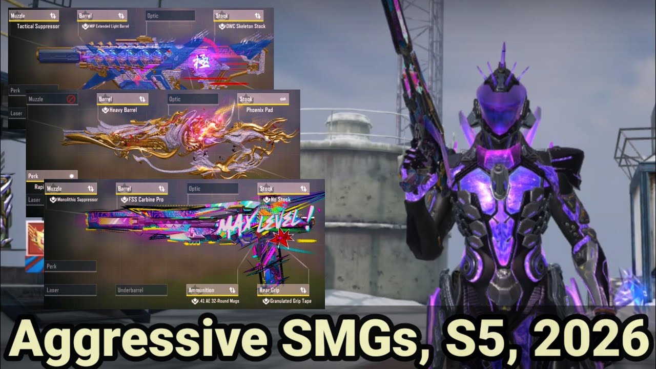 Switchblade X9, VMP, USS 9 Comparison For Ranked Multiplayer Season 6 Cod Mobile