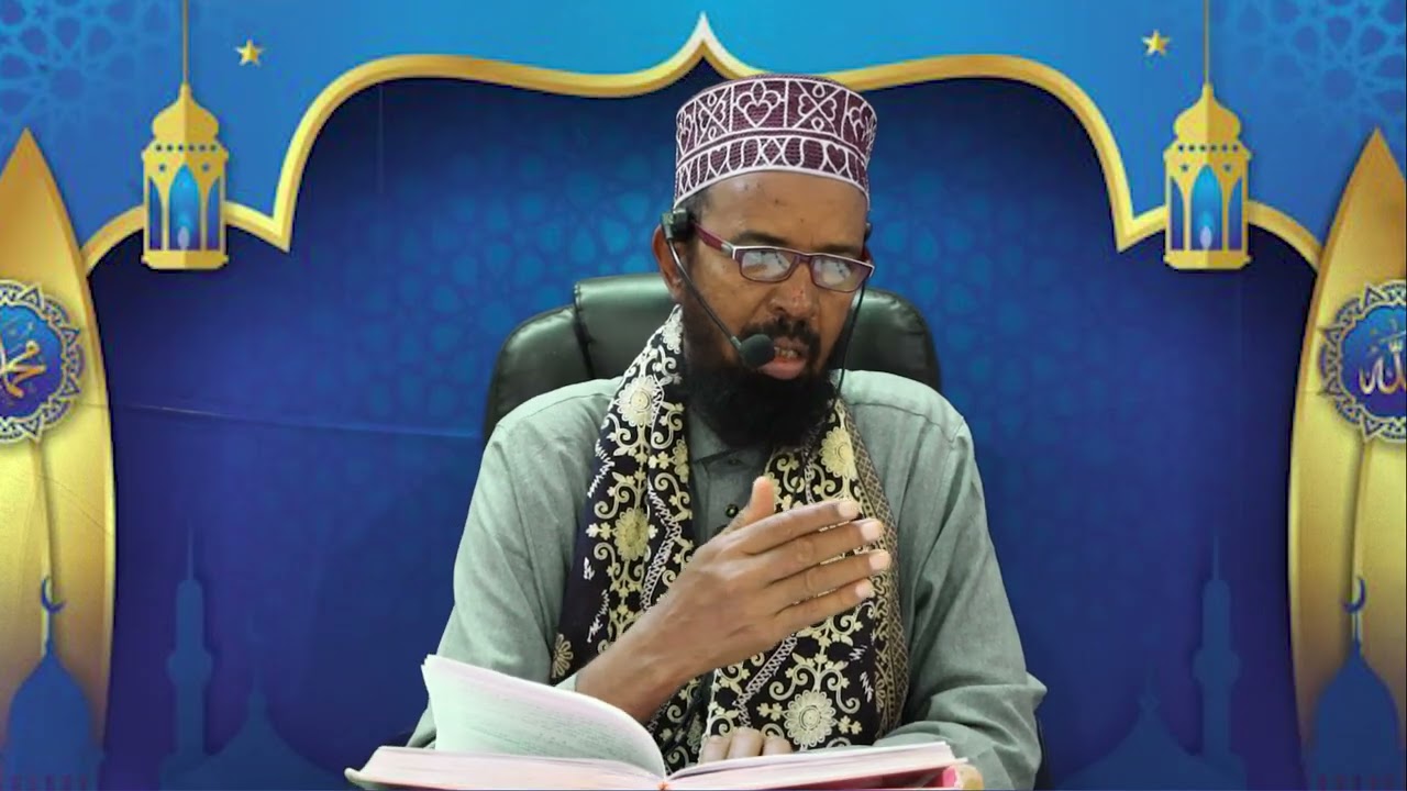 Darsigii 107aad Ee Kitaabka  صور من حياة الصحابة   Sheikh Siciid Cusmaan Dayib