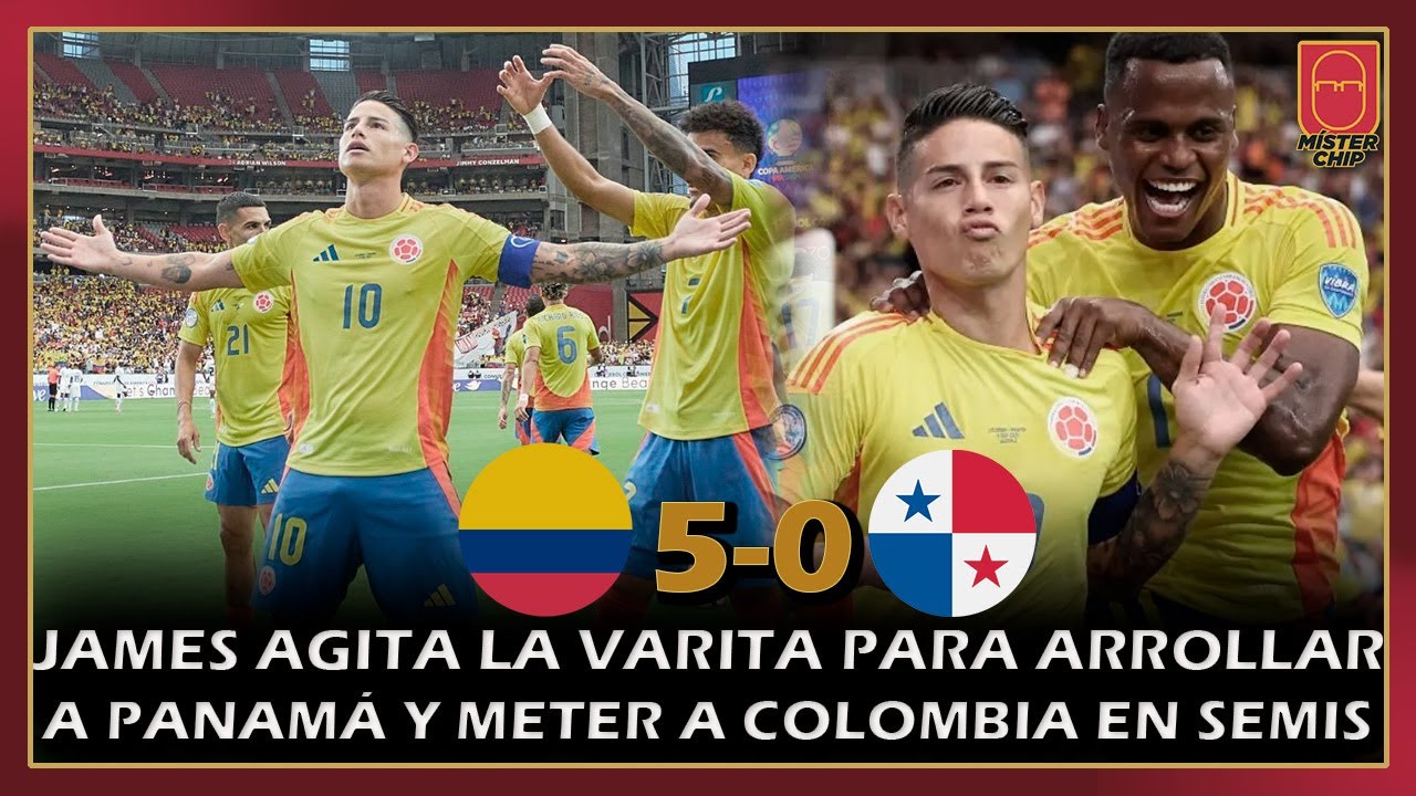 😮​ ¡COLOMBIA ELIMINA A PANAMÁ CON UN JAMES HISTÓRICO! 😮​