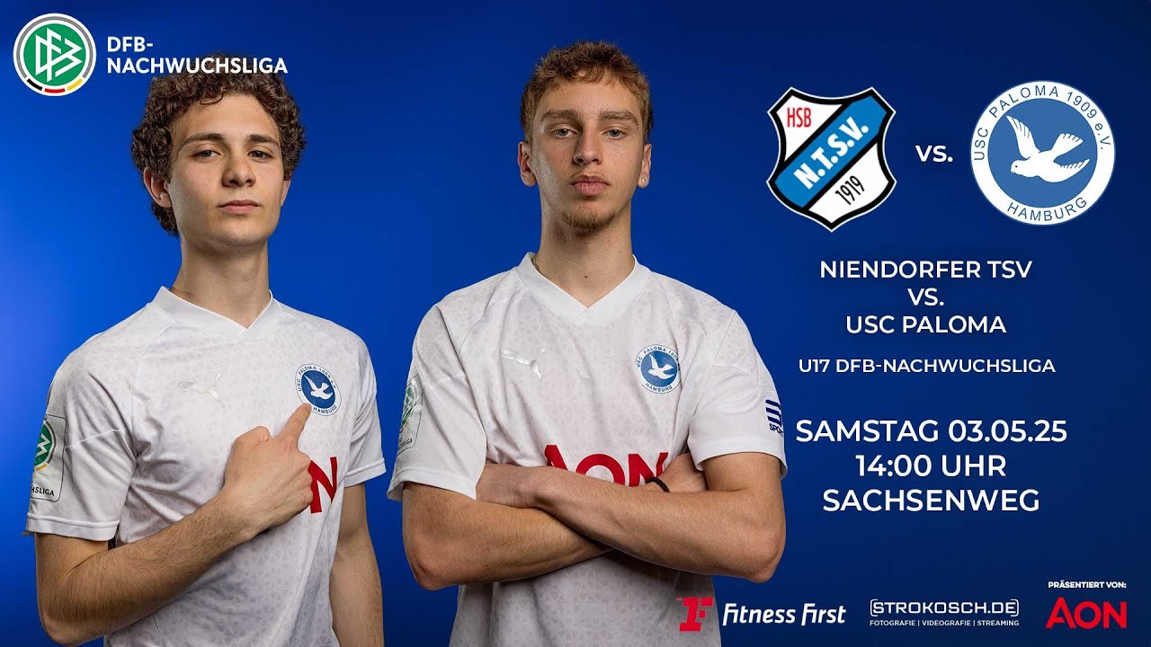 Niendorver TSV vs. USC Paloma - U17 DFB-Nachwuchsliga