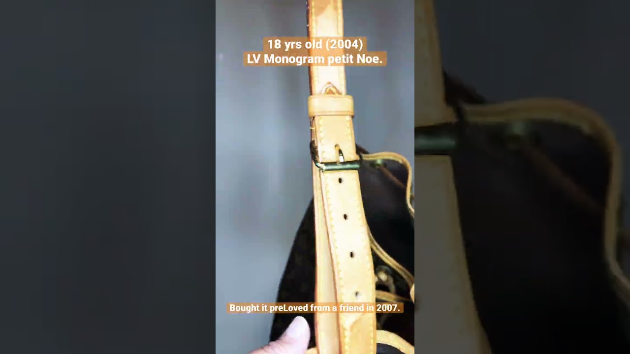 18 y.o. #LV #monogram #petit  #Noe (miF) how it held up. Not bad for it&rsquo;s age! #review