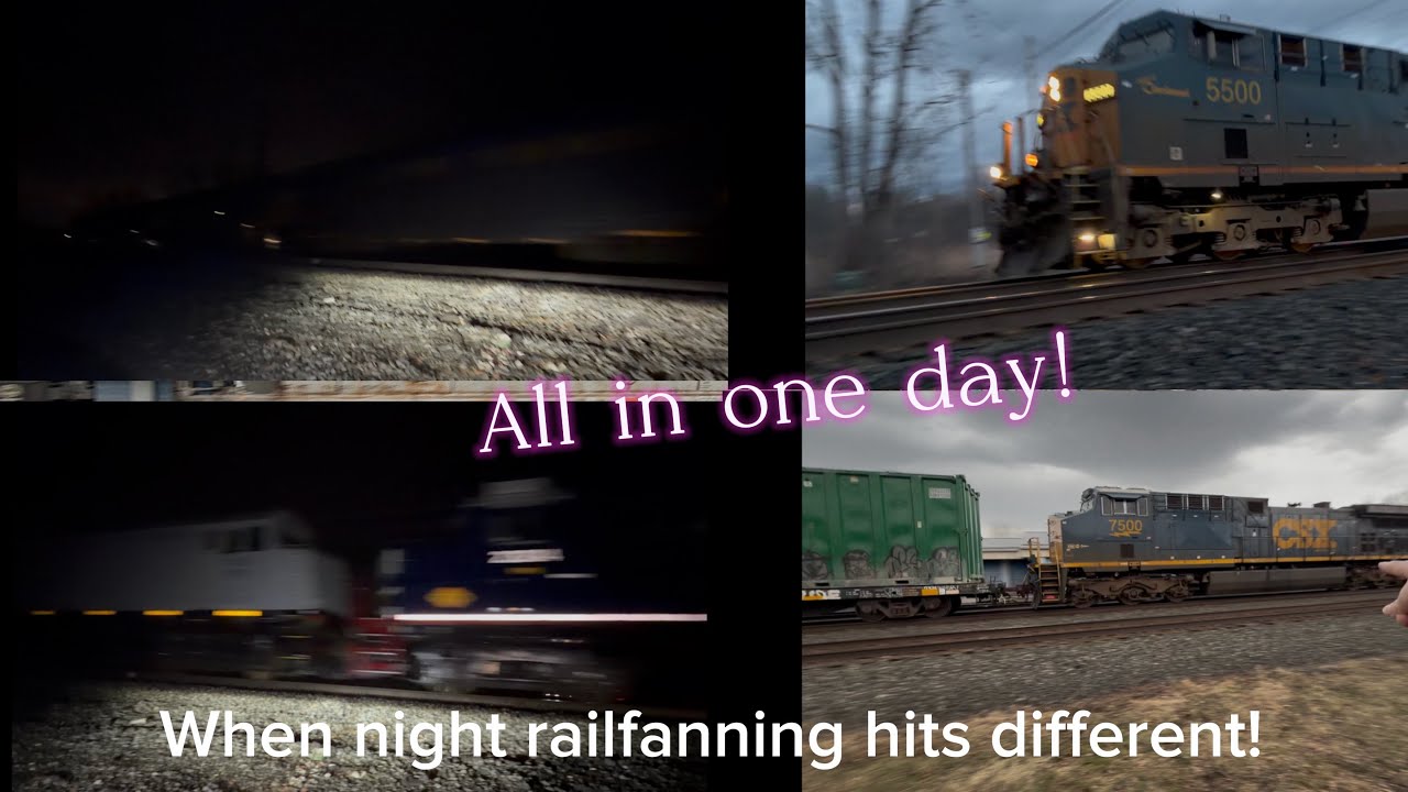 Railfanning in Fairport and Macedon NY!