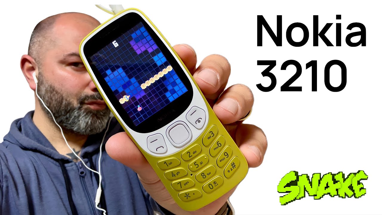 NOKIA 3210 4G & Snake in 2025 ? Unboxing and Hands-On
