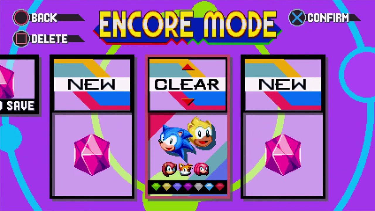 Sonic mania Plus Encore Mode playhrough