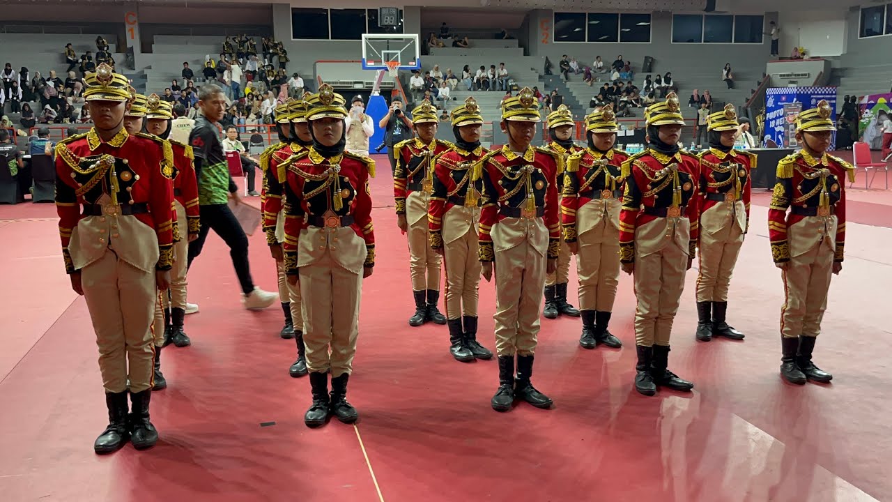 MERAIH MIMPI! Penampilan Paskibra SDN Tegalwaru 01 Cilamaya Karawang | LOBB FINAL TOUR 2025 U-12