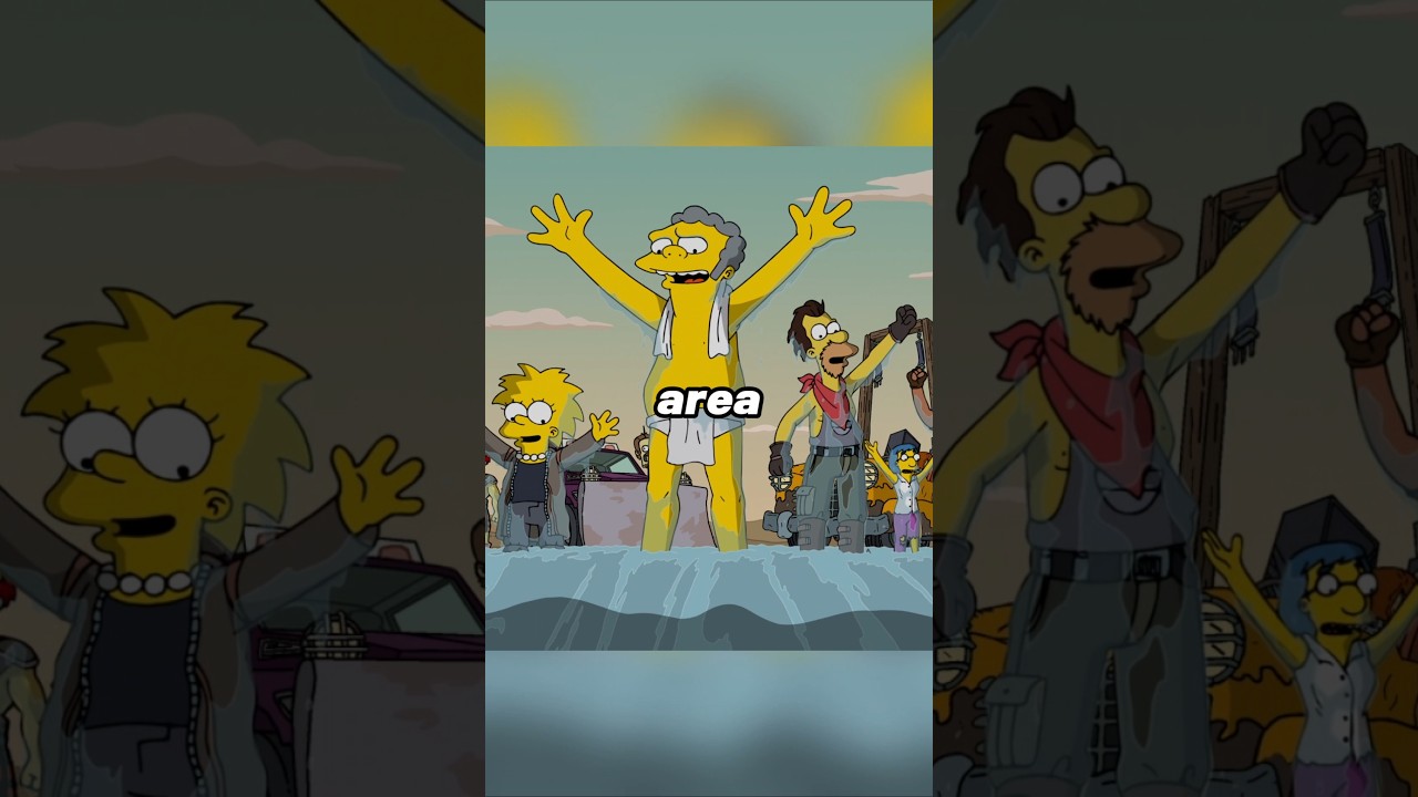 Springfield's Water Battle#thesimpsons