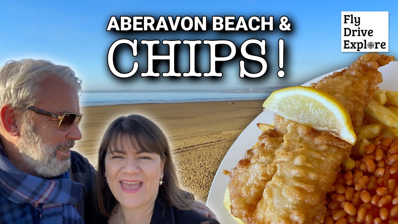FRANCO’S Fish & Chips And Sunny Aberavon Beach - (Mel Goes For Beans NOT Mushy Peas, Controversial!)