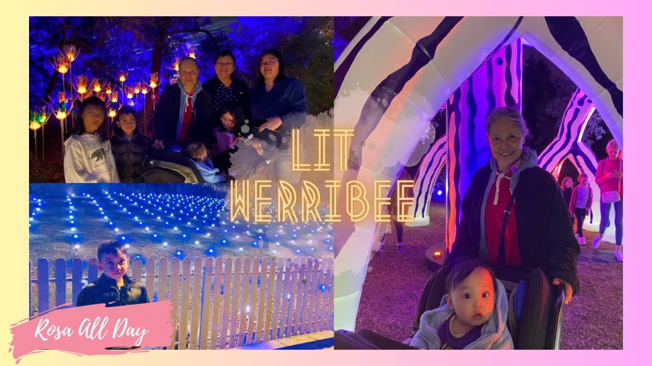 Amazing Lightshow at LIT Werribee | Rosa All Day