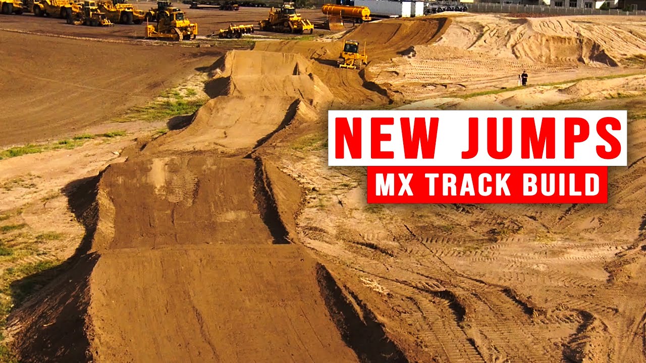 SO EXCITED FOR THESE JUMPS | Building my new motocross track