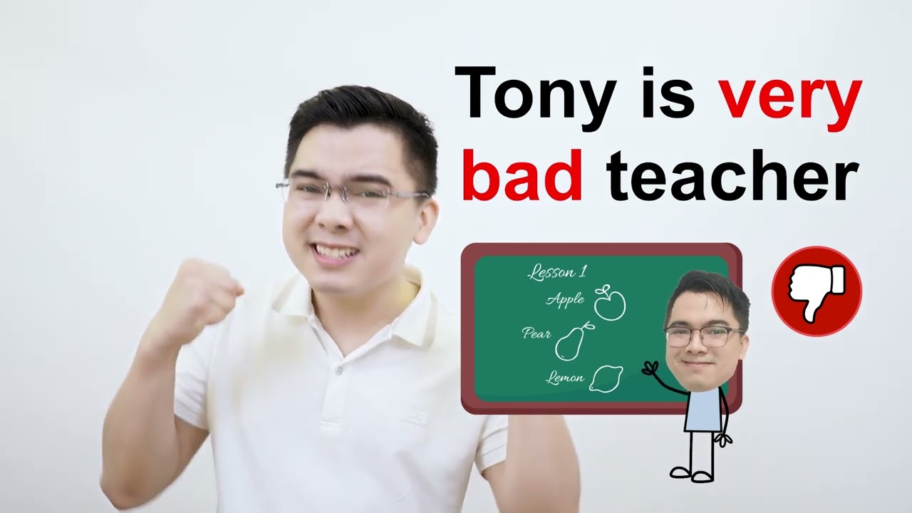EVIL ENGLISH TEACHER - Part 2 - Tony English - Tiếng Anh Tư Duy