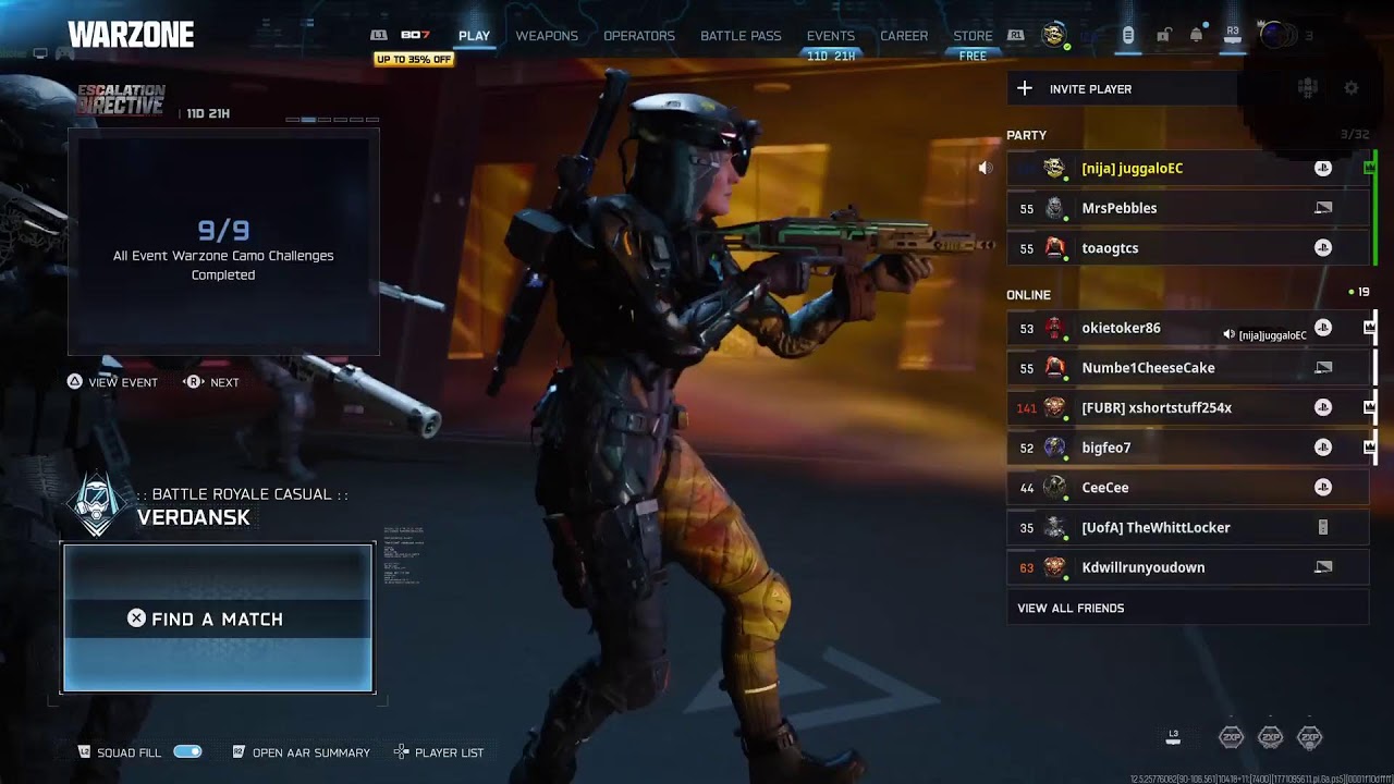 Call of duty Game play All modes