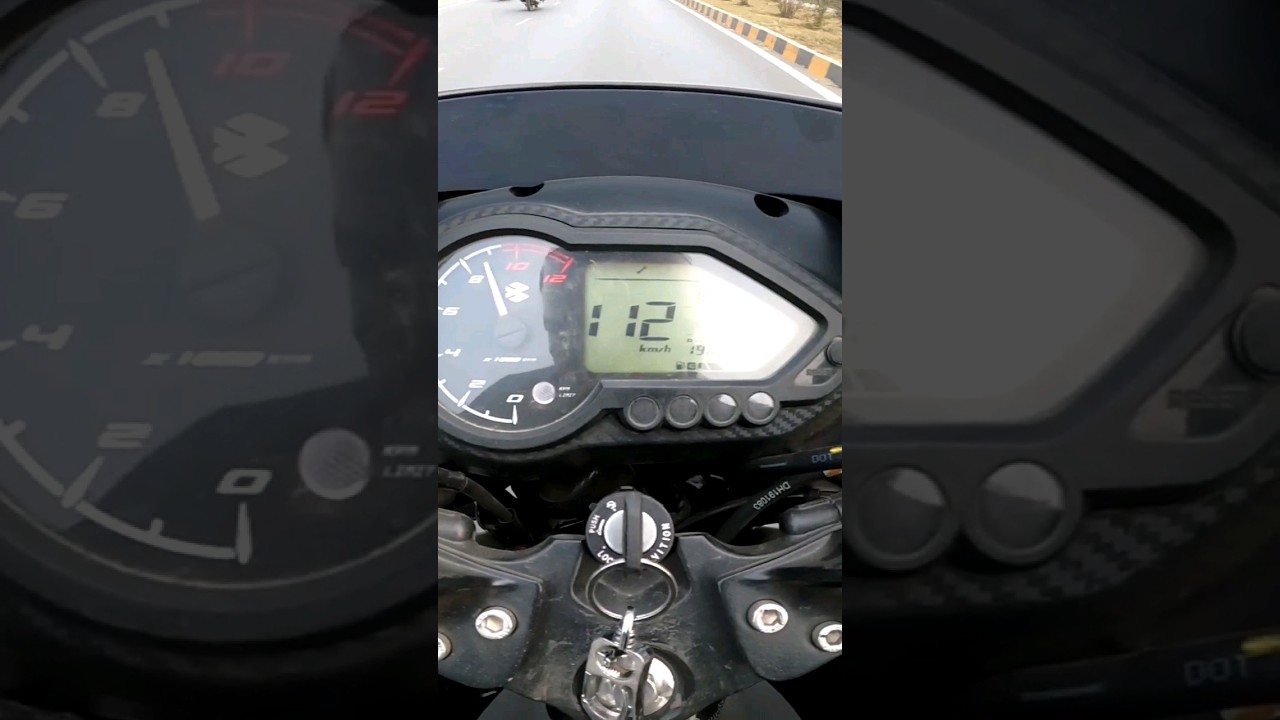 Pulsar 125 E20 Top Speed Test #topspeed #pulsar125