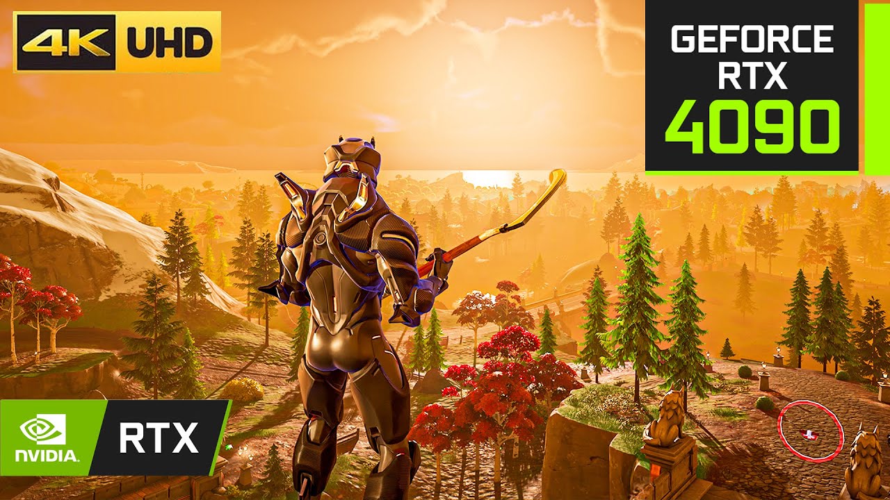 Fortnite Omega Skin Gameplay : RTX 4090 + 7800X3D ( 4K Ultra Graphics RTX ON )