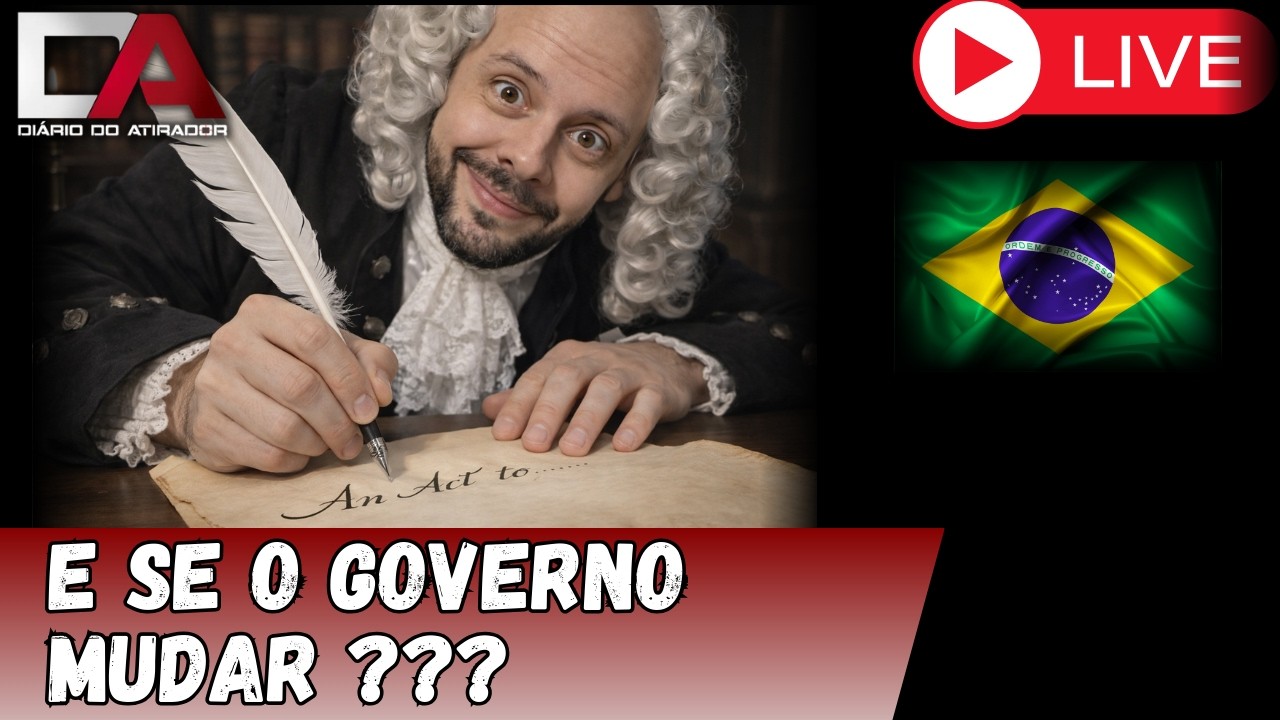 O que DEVE mudar caso o Governo mude - Live de Segunda!