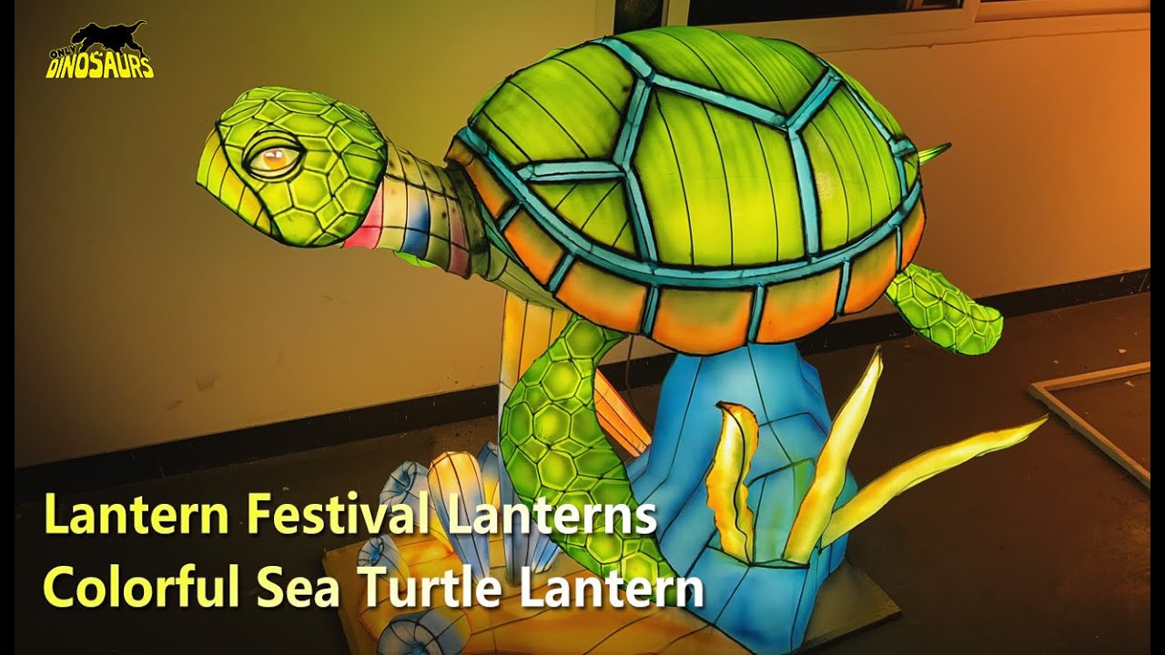 Colorful Sea Turtle Lantern | Lantern Festival Lanterns