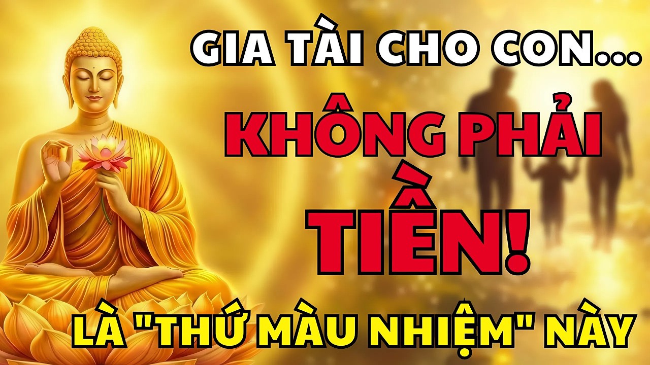 Gia tài vô hình cha mẹ để lại cho con: Không Phải Tiền Bạc, Mà Là Thứ Nhiệm Màu Này! - Phật Dạy