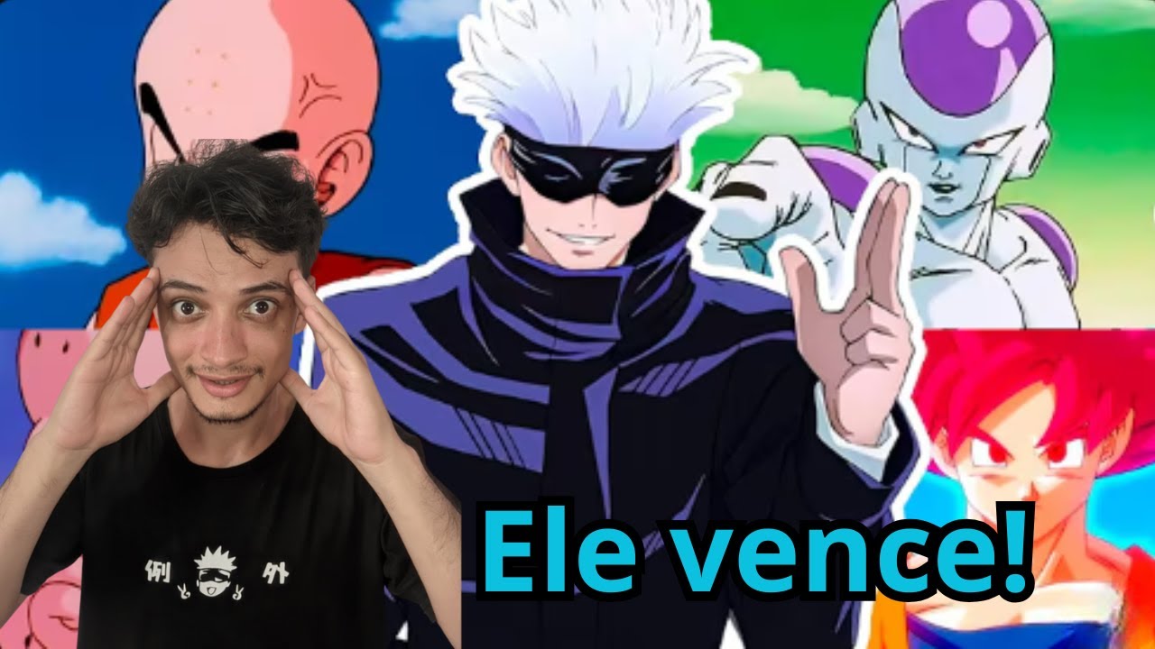 GOJO VS UNIVERSO DE DRAGON BALL - React Universo Z