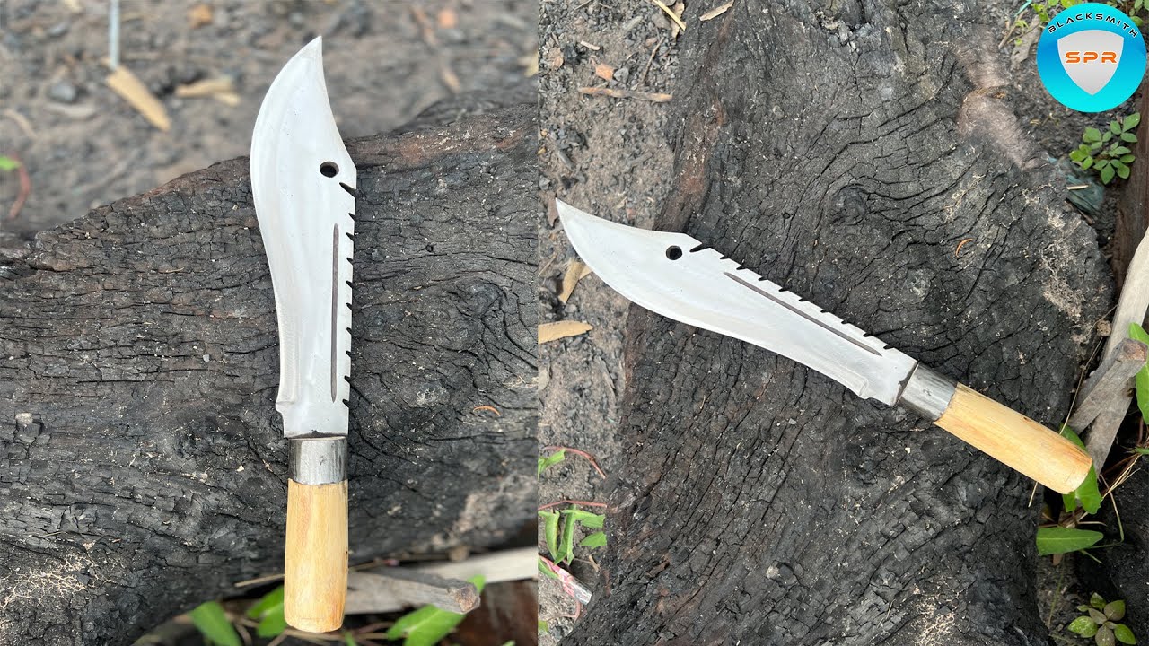 THE STRONGEST KUKRI KNIFE MAKING PROCESS\ Blacksmith SPR.