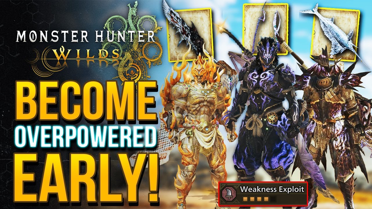 Monster Hunter Wilds — 5 самых мощных видов оружия и брони, которые стоит получить как можно скор...