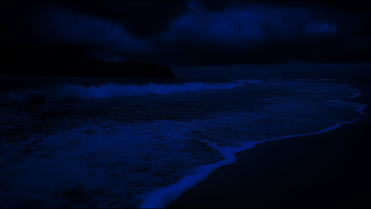 Ocean Waves for Mental Recovery | Black Screen Sea Ambience to Sleep Well and Find Balance