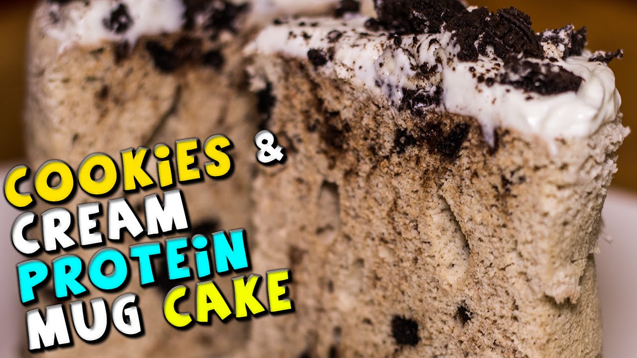 Cookies & Cream PROTEIN Mug Cake Recipe