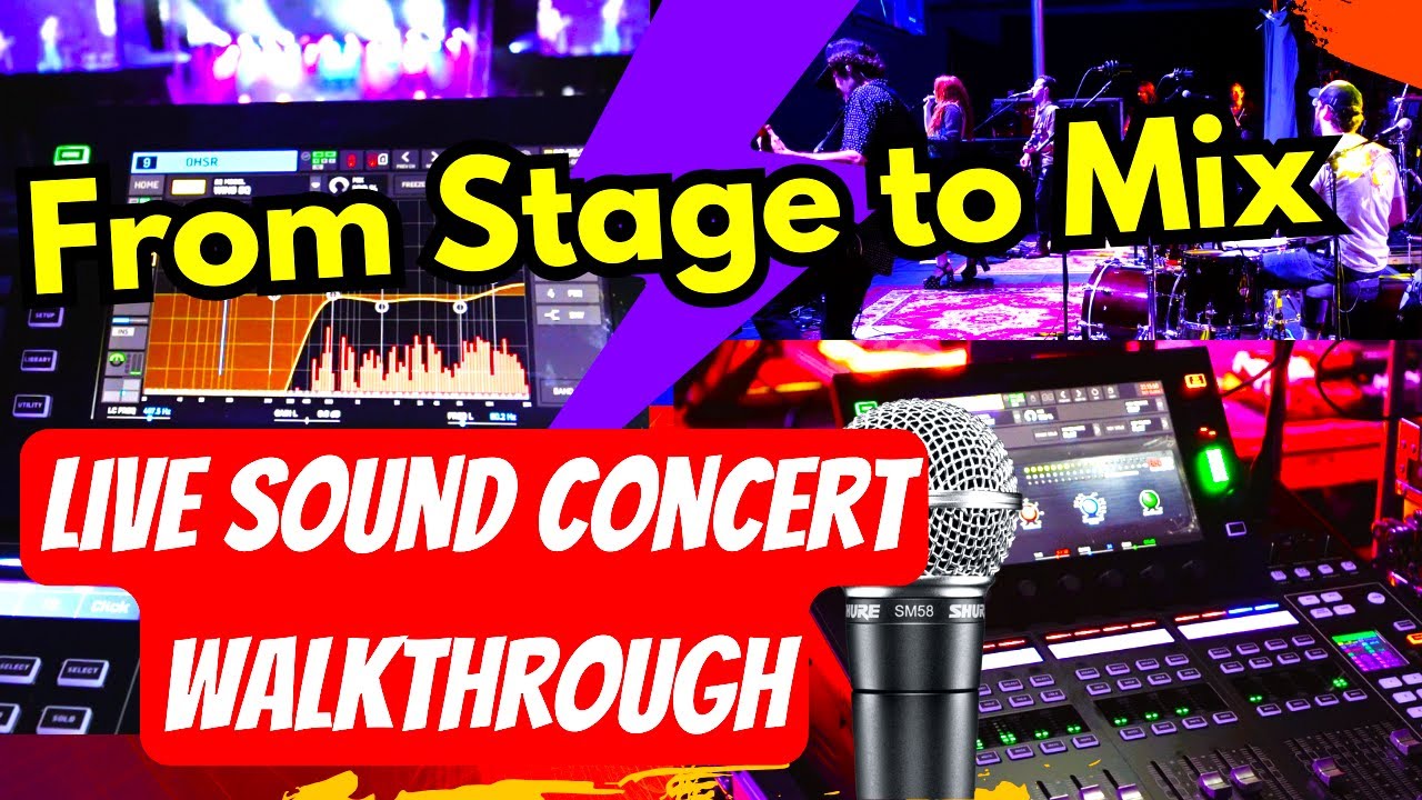 Behind the Mix: Professional Sound System Walkthrough | Discussion - Using Behringer Wing Consoles