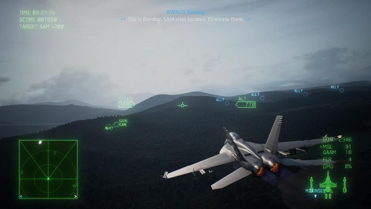 Ace Combat 7 Transfer Orders (Hard)