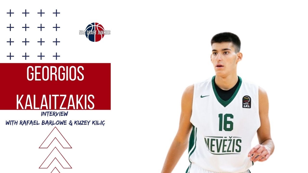 NBA Draft Junkies | Georgios Kalaitzakis Interview