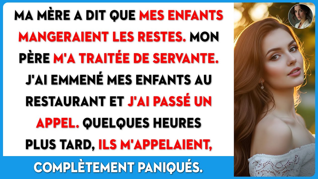 Ma famille commande à emporter et demande à mes neveux. Mes enfants attendent.