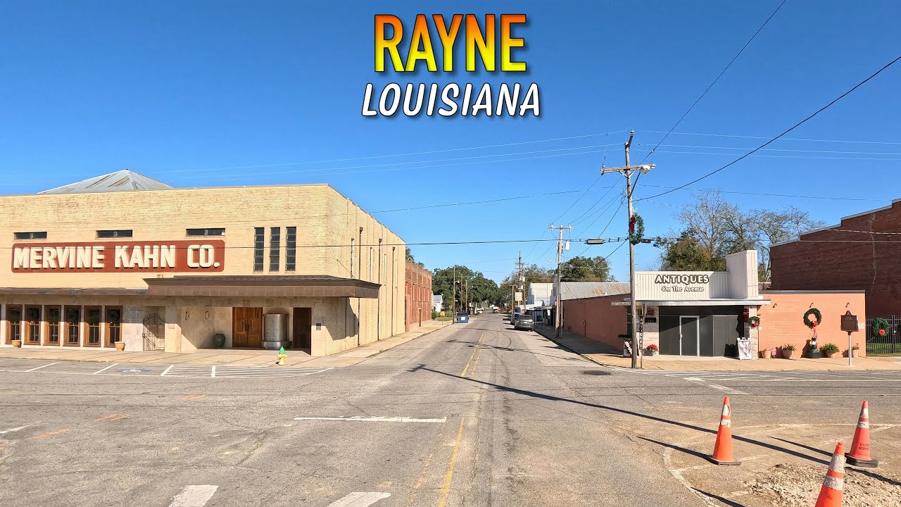 Rayne Louisiana Driving Through