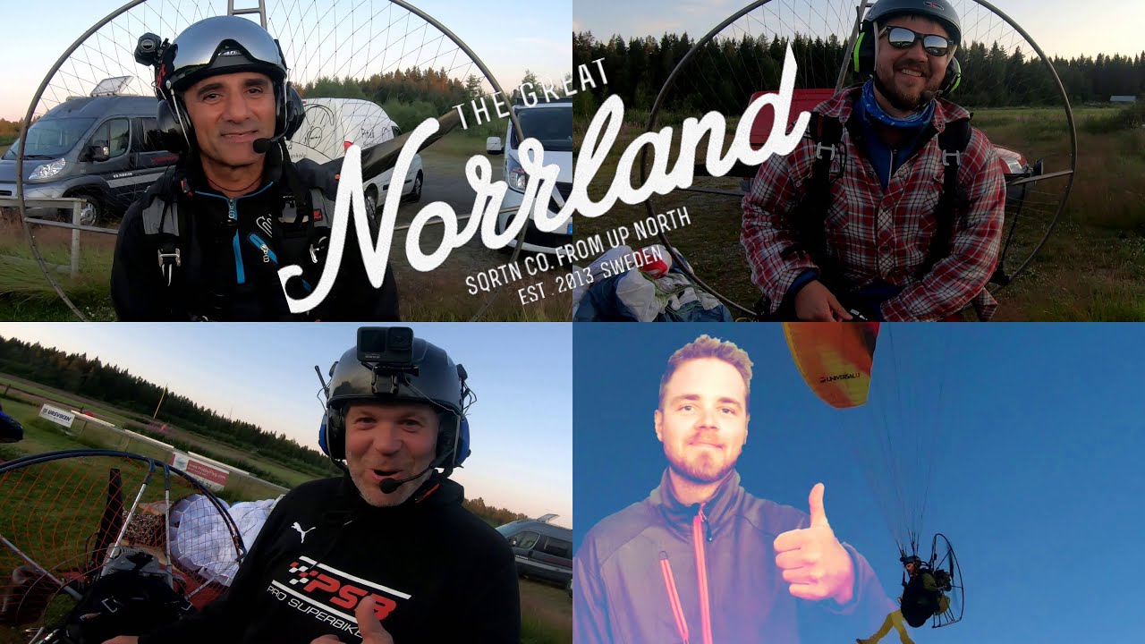 PPG, The Great Norrland med paramotorraggarna.