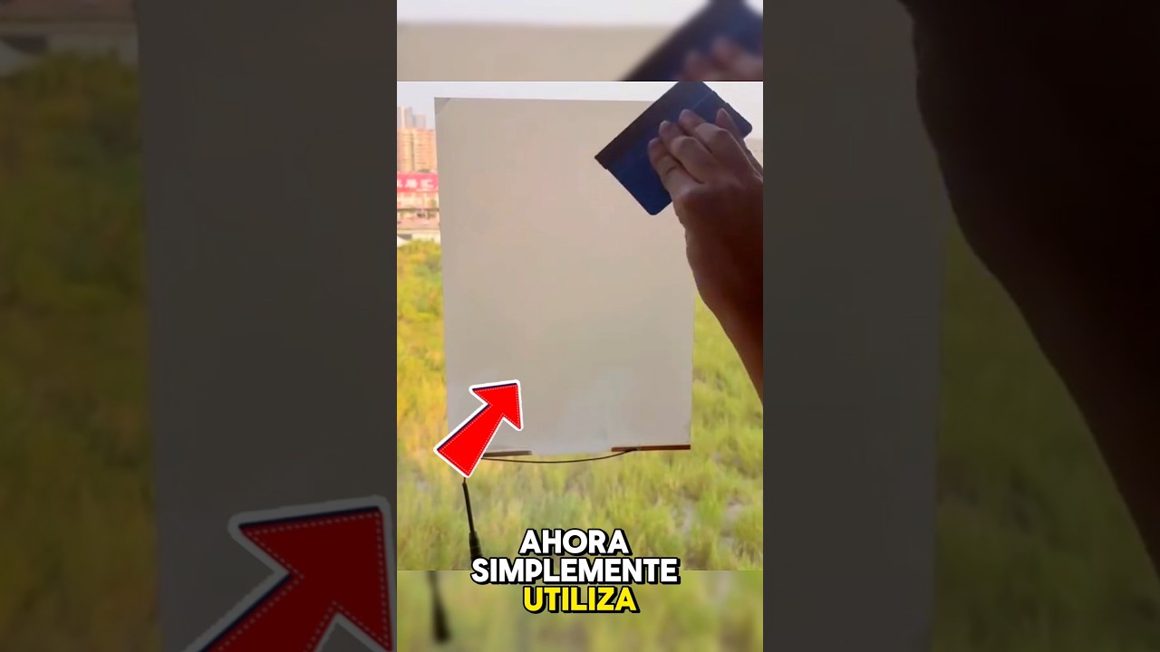 Tecnolog&iacute;a de vidrio m&aacute;gico: &iexcl;opaco y transparente en un instante! #shorts
