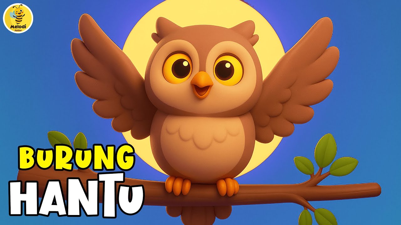 Lagu Anak Anak - BURUNG HANTU - Lagu Anak & Balita Paling Viral Terbaru 2025