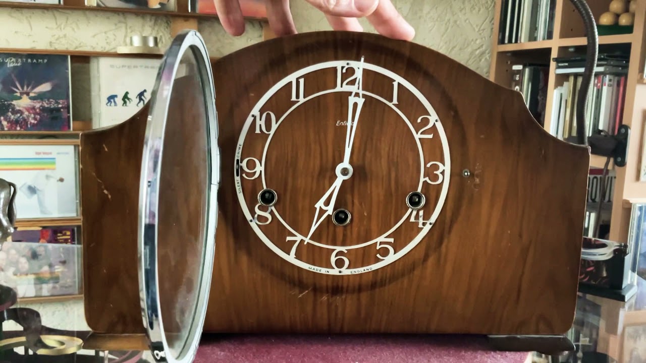 Enfield Mantle Clock (with rather unusual quarter chime)