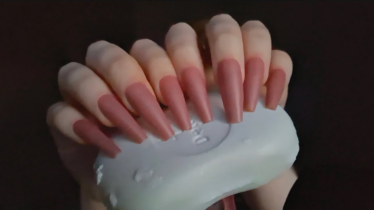 fast not aggressive soap tapping for asmr #63 *no talking* 