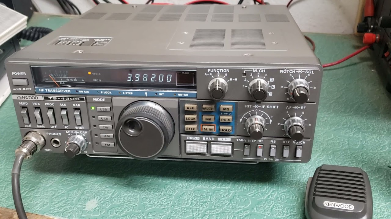 Kenwood TS-430S HF Transceiver