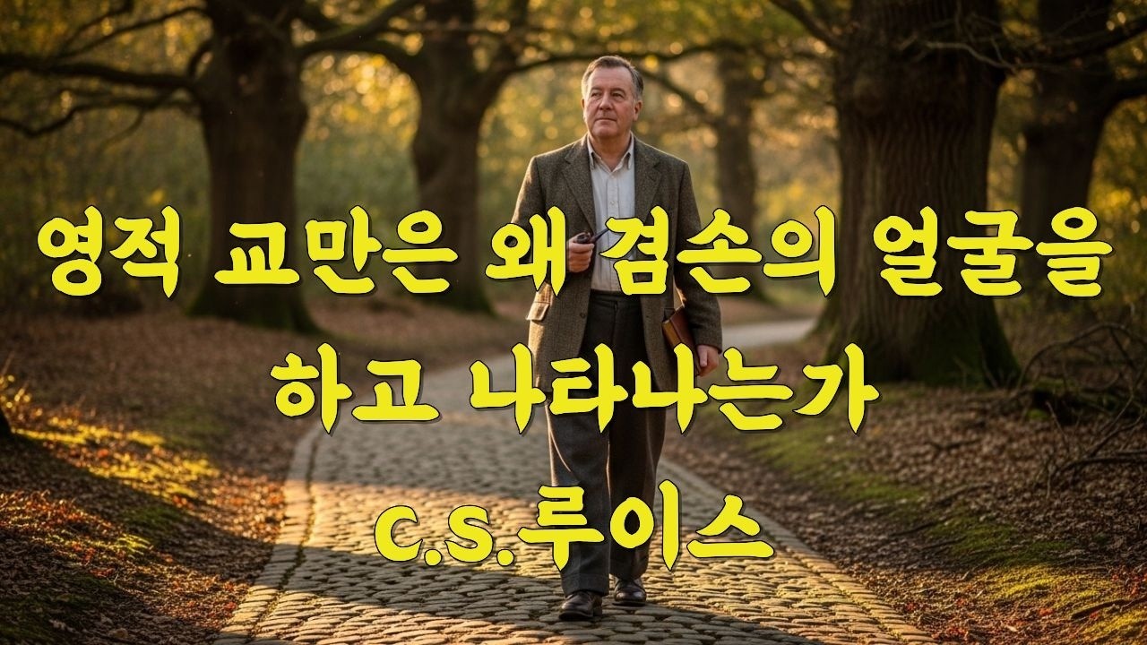 영적 교만은 왜 겸손의 얼굴을 하고 나타나는가