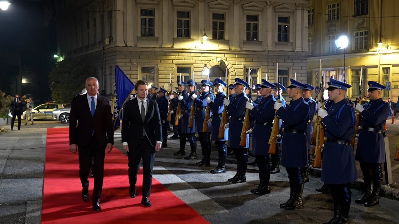 Ministar odbrane BiH Zukan Helez primio u službenu posjetu ministra odbrane Kraljevine Nizozemske
