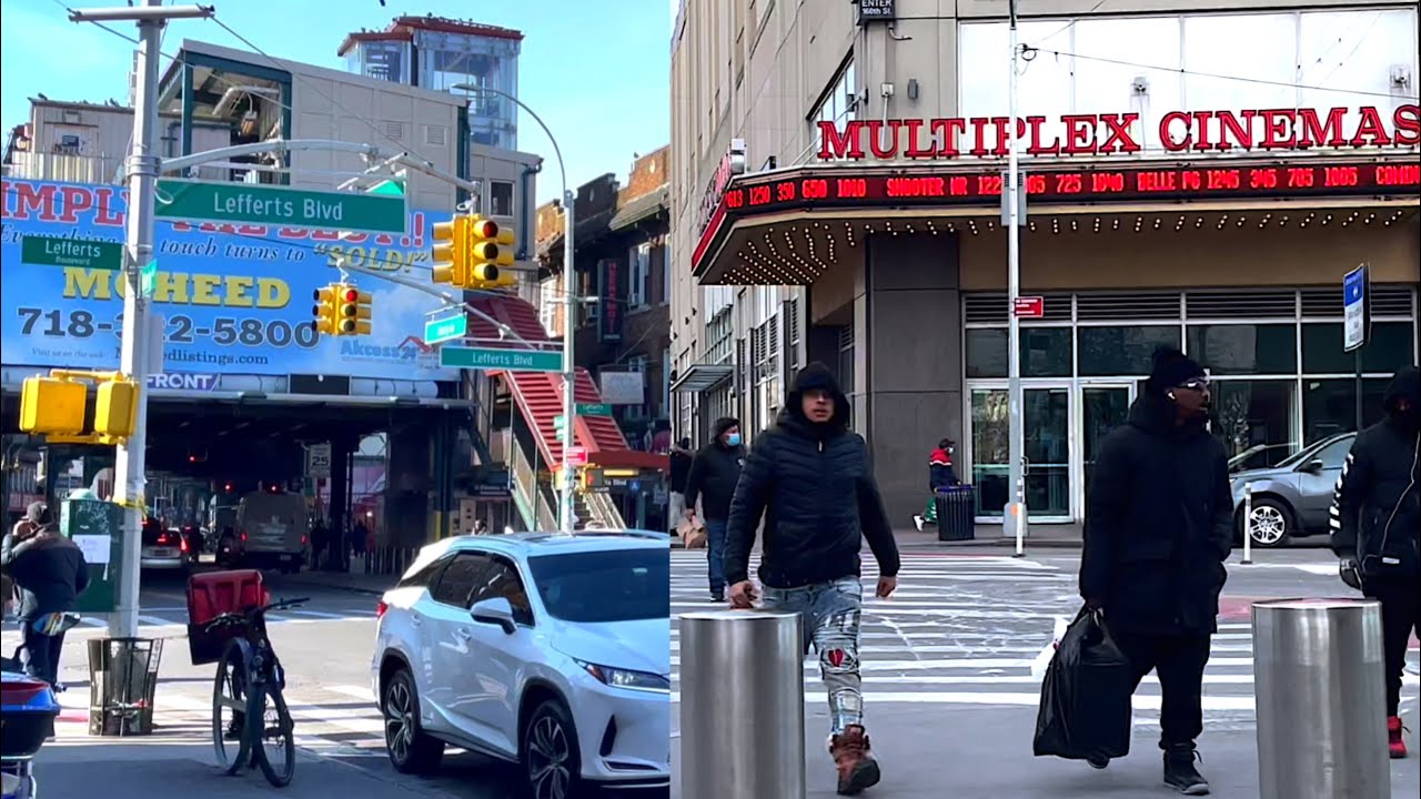 Walking From Lefferts Blvd To Jamaica Center Queens NY [4K HDR]