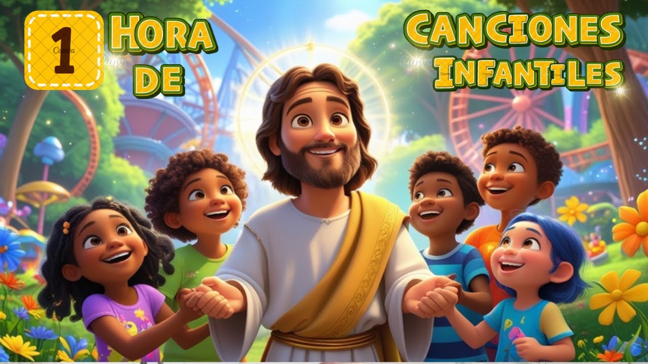 🎶1 Hora de Canciones Cristianas para Niños🙏 Alabanza y Adoración Infantil | Música Cristiana Alegre💛