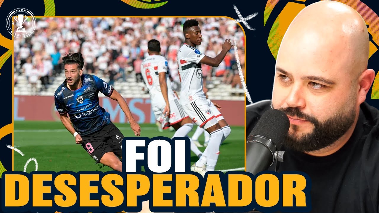 PERRENGUE na FINAL da SUL-AMERICANA (São Paulo 0 x 2 Del Valle)