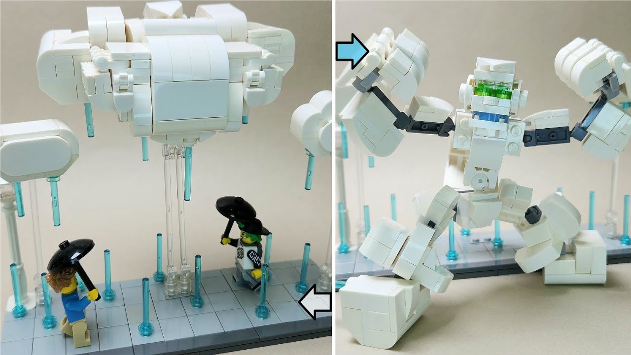 Робот-трансформер Lego Cloud