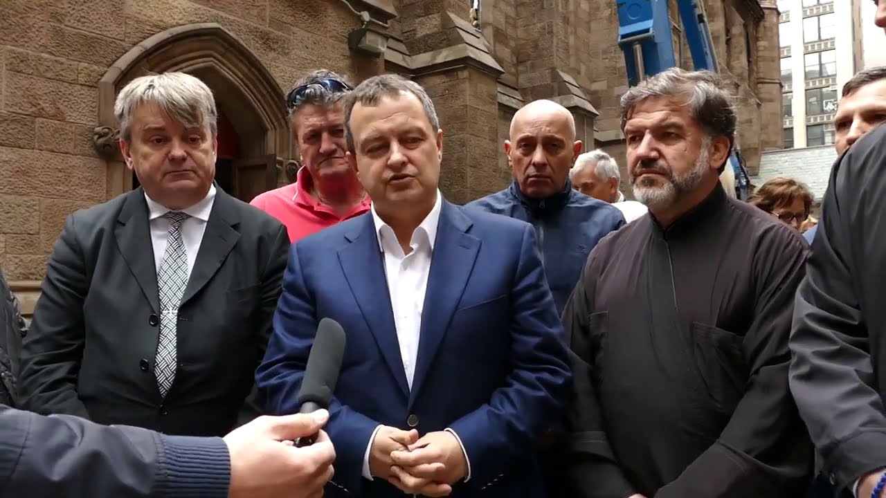 Ivica Dačić i Mileta Miljanić, šef „grupe Amerika“, u Njujorku