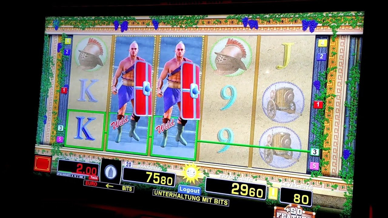 Power Casino Spielothek Spielbank Tag 1003 mit #Gladiators Power Spins #Golden Nugget Feature 50ct