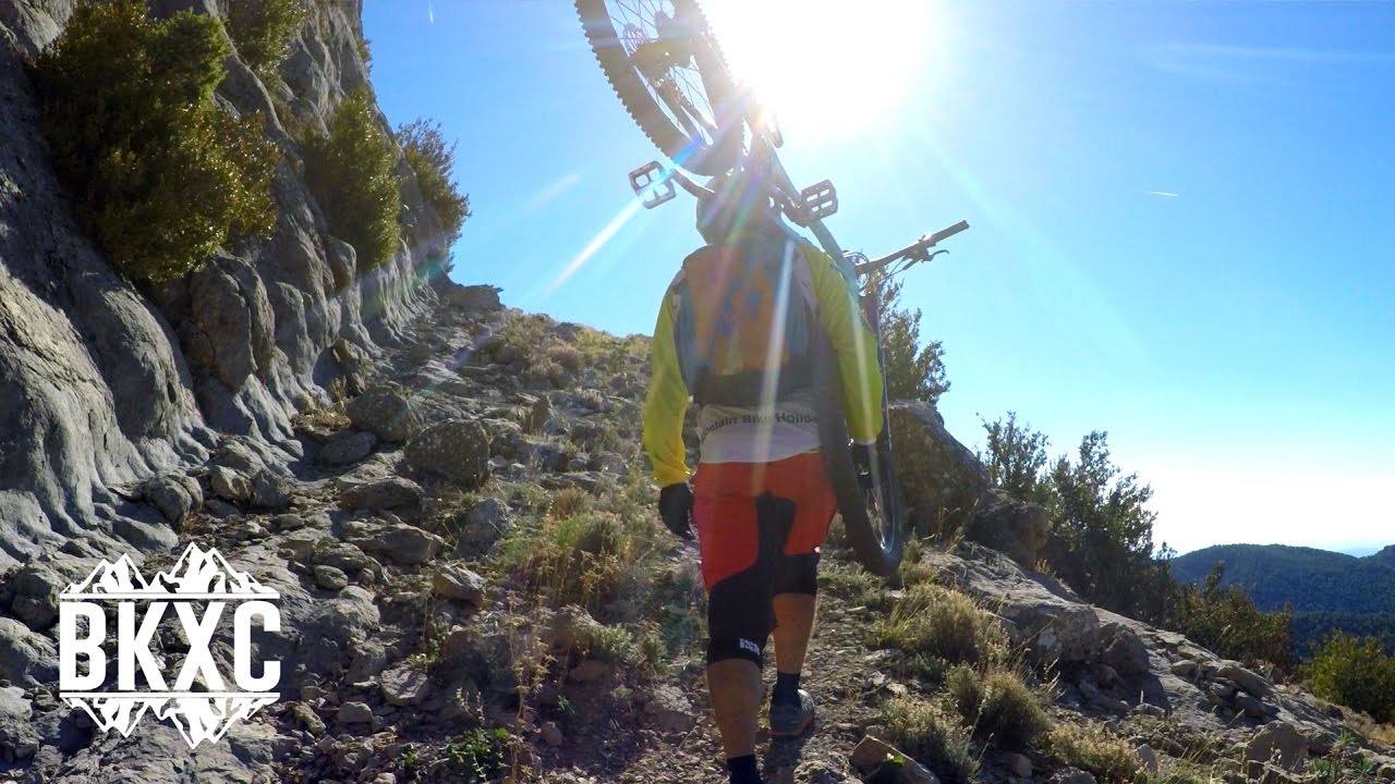 Mountain Biking near Villalangua, Spain, with BasqueMTB