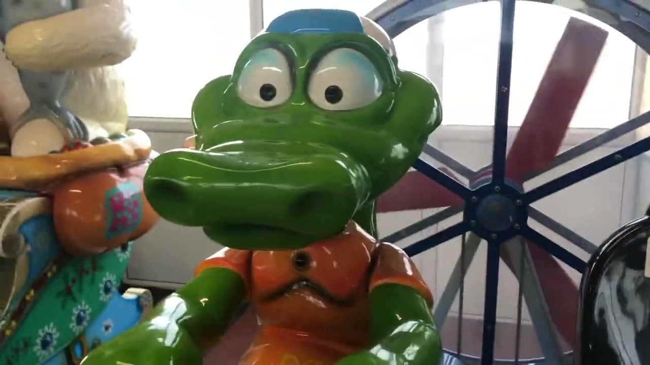 Memo Park Crocodile Surf Kiddie Ride