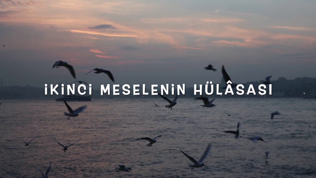 Asâ-yı Mûsa, İkinci Meselenin hülâsası, İnsanın en büyük endişesi ve meselesi...ve çaresi